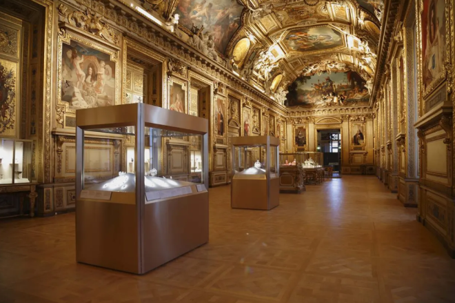 Intérieur du Louvre